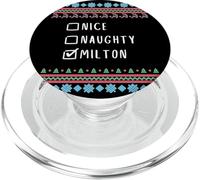 Agradable Traviesa Navidad Milton Suéter Feo PopSockets PopGrip para MagSafe