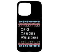 Agradable Traviesa Navidad Pellegrino Suéter Feo Carcasa para iPhone 15 Pro MAX