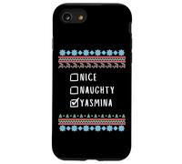 Agradable Traviesa Navidad Yasmina Suéter Feo Carcasa para iPhone SE (2020) / 7/8