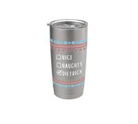 Agradable Travieso Navidad Dietrich Suéter Feo Vaso térmico de acero inoxidable de doble pared