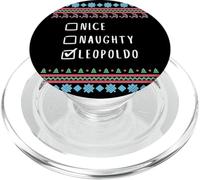 Agradable Travieso Navidad Leopoldo Suéter Feo PopSockets PopGrip para MagSafe