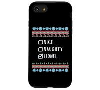 Agradable Travieso Navidad Lionel Suéter Feo Carcasa para iPhone SE (2020) / 7/8