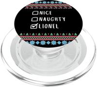 Agradable Travieso Navidad Lionel Suéter Feo PopSockets PopGrip para MagSafe