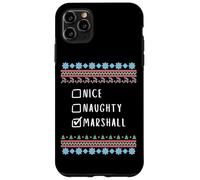 Agradable Travieso Navidad Marshall Suéter Feo Carcasa para iPhone 11 Pro MAX