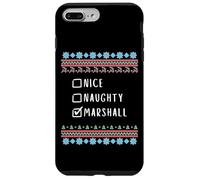 Agradable Travieso Navidad Marshall Suéter Feo Carcasa para iPhone 7 Plus/8 Plus