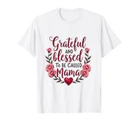 Agradecida y bendecida de ser llamada Madre Sunflower del Día de la Madre Camiseta