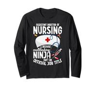 Agradecimiento del Puesto de Agradecimiento de Enfermera Directora Adon Manga Larga