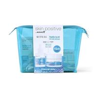 AGRADO - Ritual Skin Positive Hyalu 8x 4D, Kit Tratamiento Facial Avanzado, Sérum 30 ml + Crema Facial 50 ml, 8 Tipos de Ácido Hialurónico, Ayuda a Rellenar las Arrugas Superficiales, Hidrata la Piel