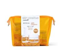 AGRADO - Ritual Skin Positive Vit C D-Lighted, Kit Tratamiento Facial, Sérum 30 ml + Crema Facial 50 ml, Con Vitamina C y Nectaria LithopsTM, Favorece Síntesis de Vitamina D en la Piel