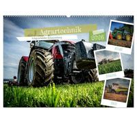 Agrartechnik (Wandkalender 2026 DIN A2 quer), CALVENDO Monatskalender: Faszinierende Landtechnik, von der Aussaat über die Düngung bis hin zur Ernte