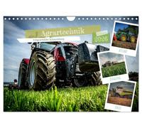 Agrartechnik (Wandkalender 2026 DIN A4 quer), CALVENDO Monatskalender: Faszinierende Landtechnik, von der Aussaat über die Düngung bis hin zur Ernte
