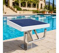 agreilduite Plataforma De Salida para Piscina, Trampolín Antideslizante con Ángulo De 9° Y Base De Acero Inoxidable 304, Plataforma De Entrenamiento De Natación para Montaje En Cubierta