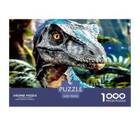 Agresividad Dinosaurio Puzzle De 1000 Pièces Pour Adultes Et Enfants À Partir De 12 ANS Jeu De Patience Et De Réflexion Divertissement Créatif Cadeau Classiques Décoration De La Maison 70x50cm/1000p