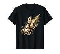 Agresivo Ajedrez Obispo Smash Tableros Jaque Mate Rush Camiseta