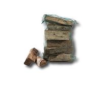 AGRI plus Sacos de madera de 60 x 80 cm, 100 unidades, capacidad de 0,05 - 0,06 m³, robustas bolsas para leña, saco de red resistente a los rayos UV con cordón y fondo cerrado