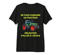 Agriculteur Fermier Agriculture Paysan Tracteur École Enfant Camiseta Premium