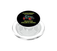 Agriculteur Fermier Agriculture Paysan Tracteur École Enfant PopSockets PopGrip para MagSafe