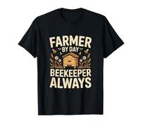 Agricultor de día, Apicultor, Siempre Abejas melíferas Camiseta