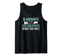 agricultor: la profesión más importante del mundo. Camiseta sin Mangas