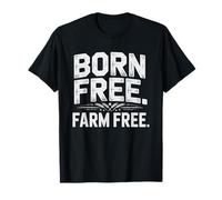 Agricultor Libertario Libertad Propiedad Rural Campo Camiseta