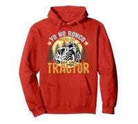 Agricultor Yo No Ronco Sueño Que Soy Un Tractor Sudadera con Sudadera con Capucha, Unisex para Adultos, Rojo, XXL