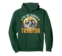 Agricultor Yo No Ronco Sueño Que Soy Un Tractor Sudadera con Sudadera con Capucha, Unisex para Adultos, Verde Bosque, L