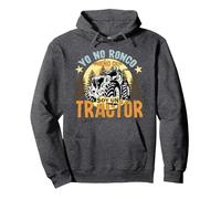 Agricultor Yo No Ronco Sueño Que Soy Un Tractor Sudadera con Sudadera con Capucha, Unisex para Adultos, Jaspeado Oscuro, XXL