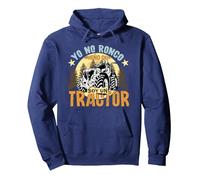 Agricultor Yo No Ronco Sueño Que Soy Un Tractor Sudadera con Sudadera con Capucha, Unisex para Adultos, Azul Marino, XL