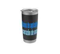 Agricultura Corazón de Oro Frases para Agricultores Vaso térmico de acero inoxidable de doble pared