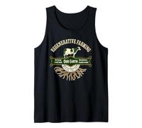 Agricultura regenerativa Agricultura Proteger Revive Suelo Saludable Camiseta sin Mangas