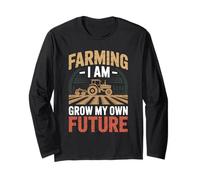 Agricultura Soy cultivar mis propios hombres futuros vendimia Cosecha Manga Larga