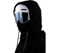 Agriculturi - Capucha impermeable con forro polar, capucha impermeable, resistente al viento, cubierta completa, capucha para actividades al aire libre, Negro, Talla única