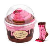 AGRIMONY - Caja de calcetines divertidos de donas y helado - Regalos graciosos para mujeres y adolescentes - Calcetines de algodón lindos y novedosos para el día de la madre, Pascua, San Valentín