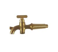 agristore de Cosenza V. Grifo de latón para barril de madera con capacidad de 30 hasta 100 litros