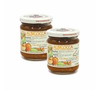 Agritur - Compota de Albaricoque Ecológica, Sin Azúcares Añadidos, solo Azúcares de la Fruta, Natural, Ideal para Desayuno y Merienda, Perfecta como Condimento para Postres, Pack 2×210 g