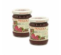 Agritur - Compota de Fresa Ecológica, Sin Azúcares Añadidos solo Azúcares de la Fruta, Natural, Ideal para el Desayuno y la Merienda, Perfecta como Condimento para Postres, Pack 2×210 g