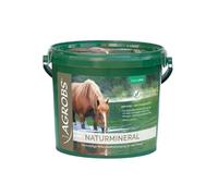 Agrobs - Mineral natural de 3 kg | Agrobs | Complemento alimenticio | Para el suministro diario de minerales y vitaminas | Bajo consumo