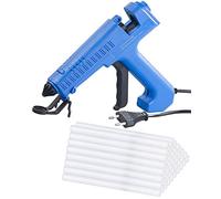 AGT Pistolas de encolar - Pistola pegamento: Pistola de pegamento caliente, palanca de avance larga, 150 vatios (silicona, caliente, Barras)