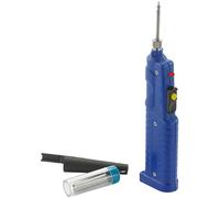 AGT Soldadores eléctricos - Soldador de batería: Soldador a batería inalámbrico (paquete de, bateria cargada)