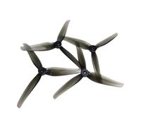 AGTEDVFHQ 2 pares de hélices Tri-Blade 5 pulgadas 5 mm Hole 5140 Props for 2207 2306 Motor 5" FPV Racing Drone Freestyle Quad Replacement Part(2 pares-F5 verde)