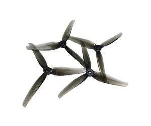 AGTEDVFHQ 2 pares de hélices Tri-Blade 5 pulgadas 5 mm Hole 5140 Props for 2207 2306 Motor 5" FPV Racing Drone Freestyle Quad Replacement Part(2 pares-F5 Blue)