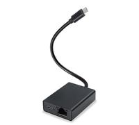 AGTEHBZ Firestick - Adaptador Ethernet - Adaptador Fire Stick con Micro USB a RJ45, Adaptador Amazon para TV, Compatible con 4K Stick, Chromecast, dispositivos de transmisión, hasta 100 Mbps