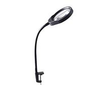 Agua 10x con abrazadera de soporte de soporte de luz LED Cabricho de brazo oscilante altamente ajustable Glasias de aumento para leer Tareas de trabajo de trabajo cerrado Hobbies Coser Reparación