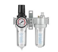 Agua Aceite SFC400 Filtro colector del filtro de aerógrafo compresor de aire Regulador Válvula reductora de presión 1 / 2pulgadas Compresor kit de filtro