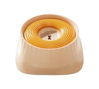 Agua antigoteo para perros | Dispensador flotante antigoteo de gran capacidad, bebedero de flujo lento para perros | Para cachorros viaje coche jaula casa exterior beber antiderrames noche