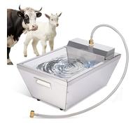 Agua AutomáTica Del Ganado,Agua AutomáTica Del Caballo De 13 Litros,Dispensador AutomáTico De Agua Para Perros Al Aire Libre,Aguador De Auto Llenado Inoxidable Para Perros Grandes,Ganado,Caballo,Cabra