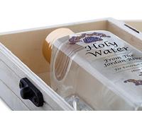 Agua bendita del río Jordán, 180 ml, con certificado y tarjeta de bendición de la casa