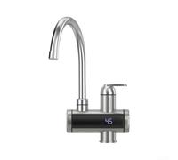 Agua caliente digital LED para grifo para calefacción instantánea Uso en | calentamiento rápido 3kW, LED para la exhibición de la temperatura, gama 25-50°C, cuerpo de acero inoxidable