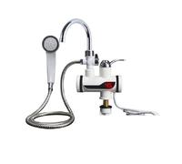 Agua caliente eléctrica instantánea sin tanque, cocina de grifo de calentador, calentador de agua de grifo de calentamiento instantáneo con LED(Under)