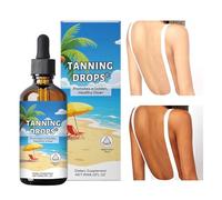 Agua de bronceado - 60 ml Golden Glow Gradual Tan | Radiant Self Water Mousse | Hidratante Auto ideal para piel bronceada de aspecto natural, hidratación y aplicación sin rayas